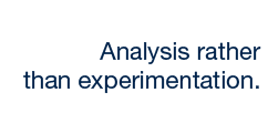 Analysieren geht ueber probieren.